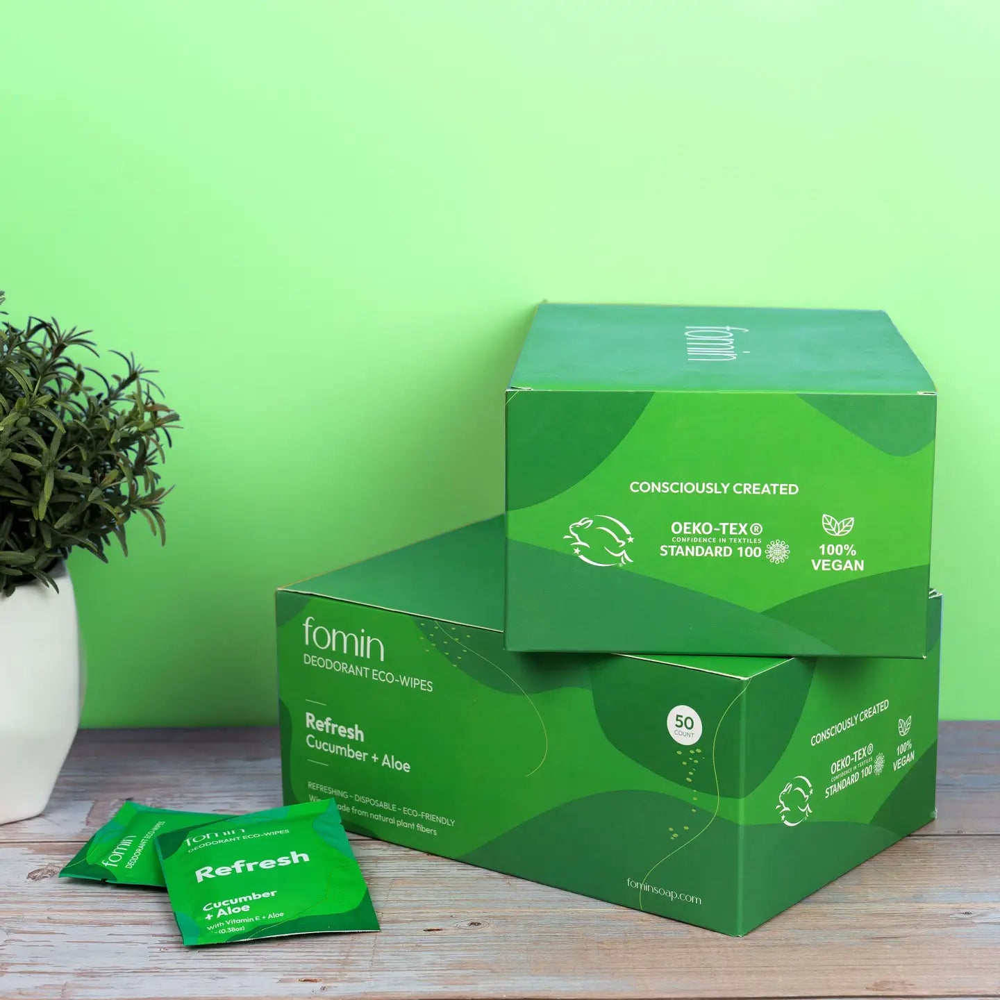 Deodorant Wipes - Cucumber Aloe