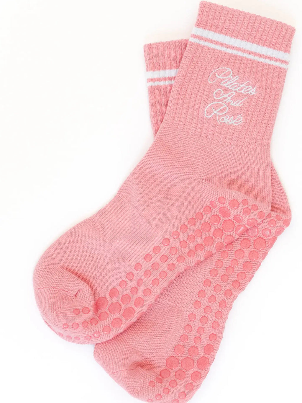 Pilates and Rose Sock