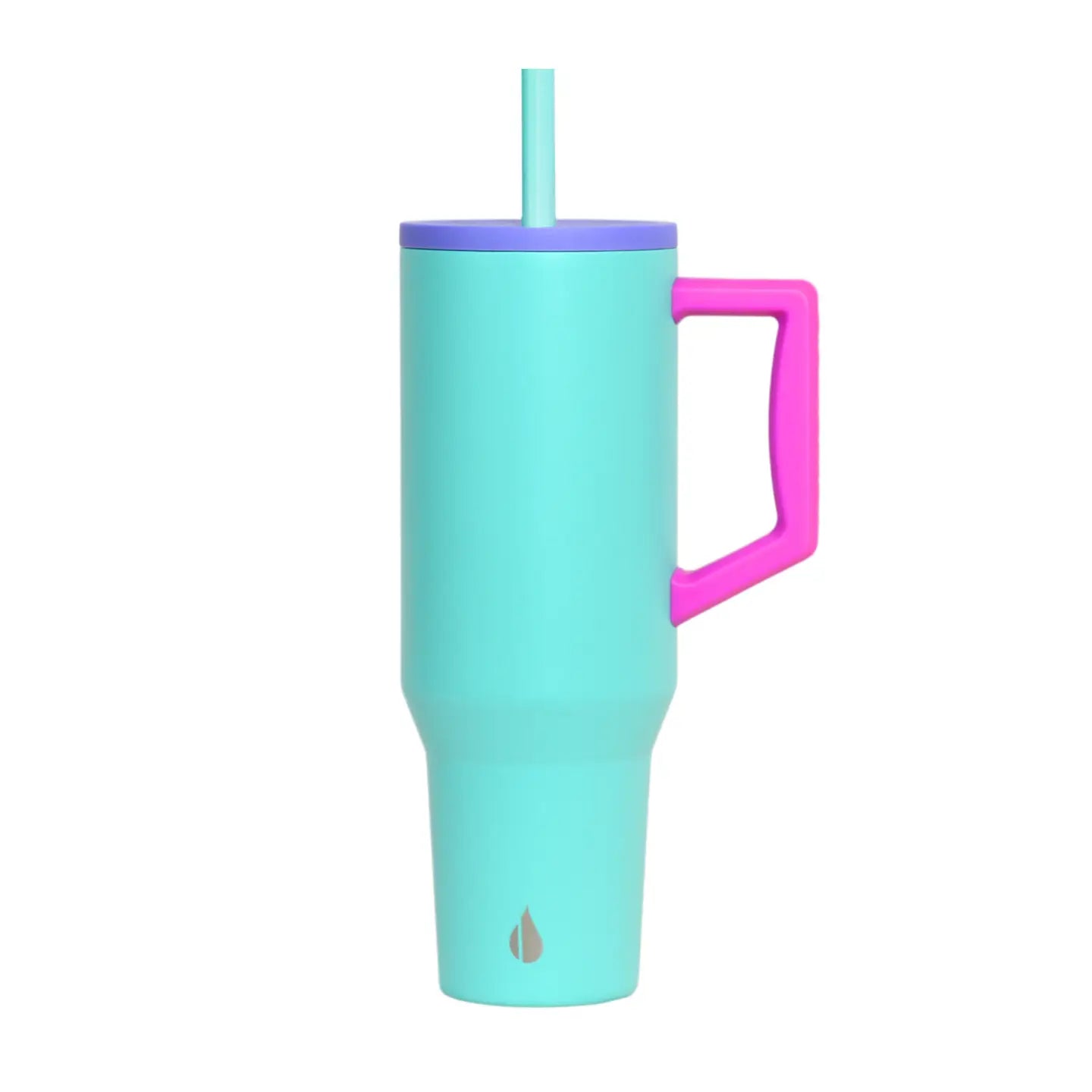 Commuter 40oz Tumbler - Blue Tie Dye