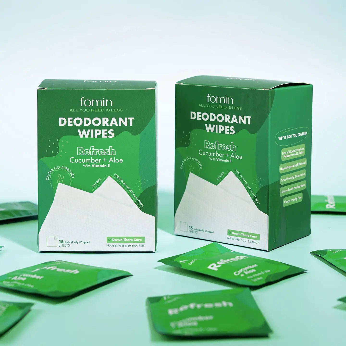 Deodorant Wipes - Cucumber Aloe